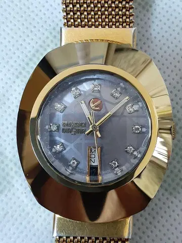 RADO D 스타 오토매틱 시계 골드