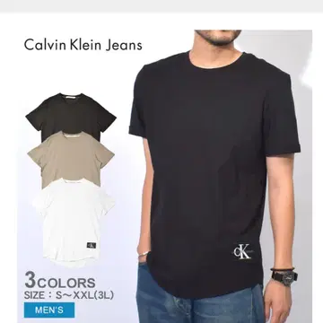 SALE Calvin Klein BADGE TURNUP S/S TEE