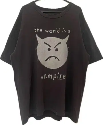 90년대 SMASHING PUMPKINS 스매싱 펌킨스 빵 티셔츠 XL