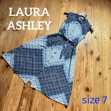 LAURA ASHLEY 로라 애슐리 슬리브리스 셔츠 원피스