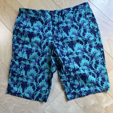 Paul Smith 블루 계열 카모플라쥬 숏팬츠