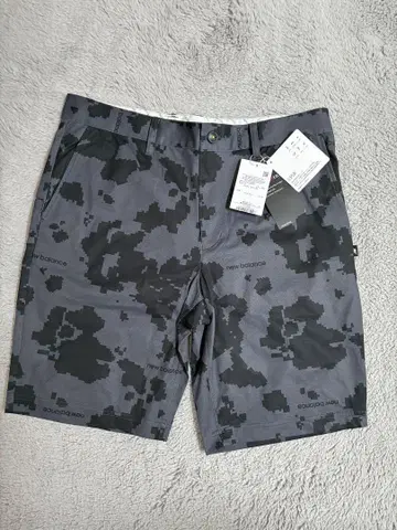 new balance 골프 숏팬츠 그레이 카모플라쥬 사이즈 5 (L)