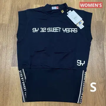[ SY32 SWEET YEARS ] 여성용 슬리브리스 S 블랙