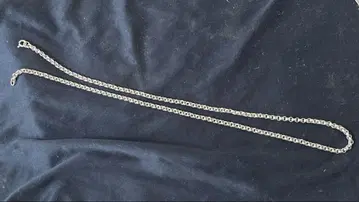 실버 체인 50cm