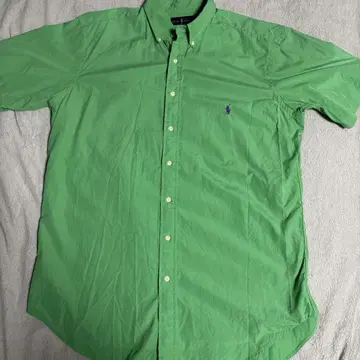 Ralph Lauren 그린 반팔 셔츠