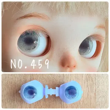 조각 아이칩 입체 브라이스 아이시돌 14mm 점토