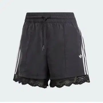 adidas 레이스 트림 쓰리 스트라이프 숏팬츠