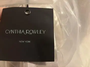 CYNTHIA ROWLEY 새틴 튤립 미니 드레스