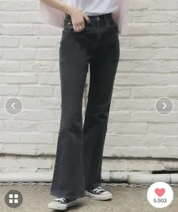 Levi's 부츠컷 데님 23 블랙