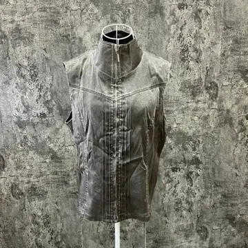 센스 발군 leilian/레리안 [LL 상당] 풀 집업 베스트 일본제