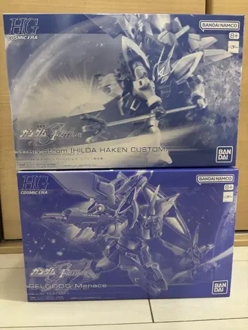 HG 1/144 게르구그 메나스 & 걍 슈트롬 세트