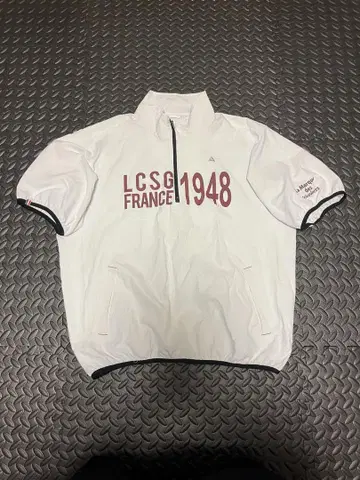 LCSG FRANCE 1948 반팔 하프 지퍼 셔츠