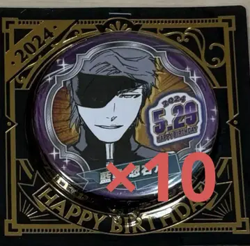 아이젠 소스케 생일 캔뱃지 2024년 10점
