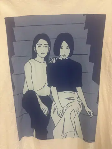 레어 M kyne adaptation 티셔츠 ON AIR 한정 판매