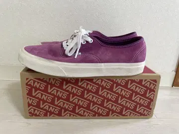 VANS 퍼플 스웨이드 스니커즈