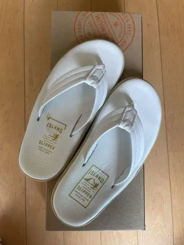 ISLAND SLIPPER 화이트 쪼리
