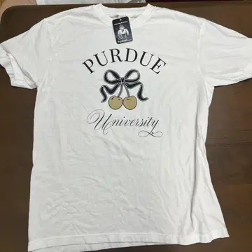 Purdue University T셔츠 L 사이즈 화이트