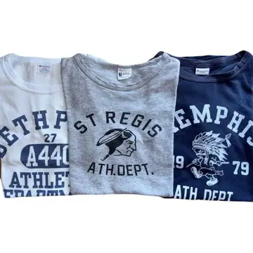 Champion T-shirt 3장 묶음 판매