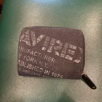 AVIREX 블랙 코인 케이스