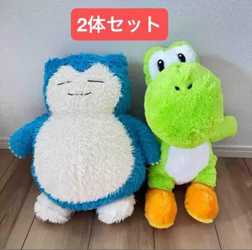 새상품 2개 세트 요시 카비곤 봉제 인형