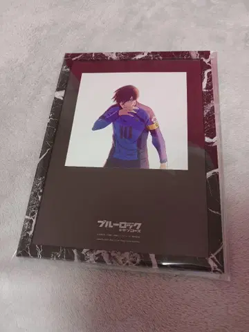 블루 록 킨코즈 블랙 포스터 A4