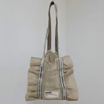 씨어터프로덕츠 메쉬 토트 베이지 새상품급 익명 배송
