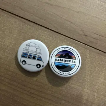 파타고니아 캔뱃지