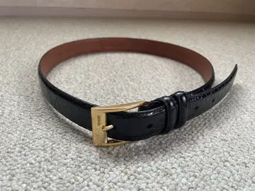 Ralph Lauren 천연 가죽 크로커다일 벨트