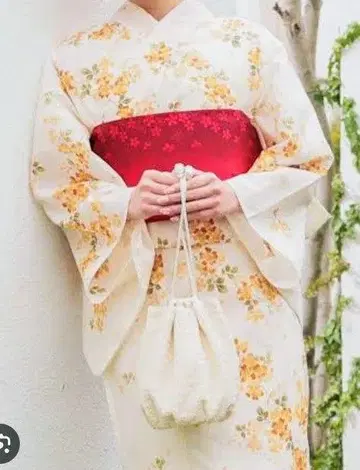 꽃무늬 유카타 단품