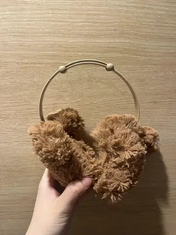 미키 귀도리 브라운