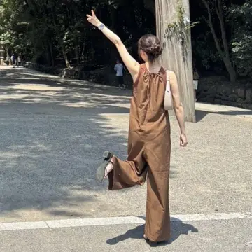 MOUSSY 브라운 살로펫 사이즈 1