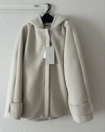 CLOCHE 울 라이크 코트 아이보리