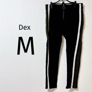 8 Dex 스키니 팬츠 블랙 M 팬츠 바지 구제 여성용