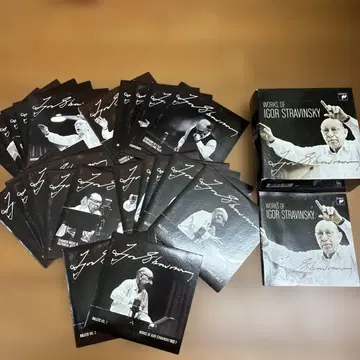 WORKS OF IGOR STRAVINSKY 22CD