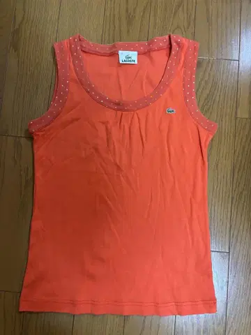 LACOSTE 탱크탑 42 오렌지