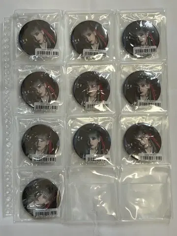 IVE 리즈 i've mine 캔뱃지 10점