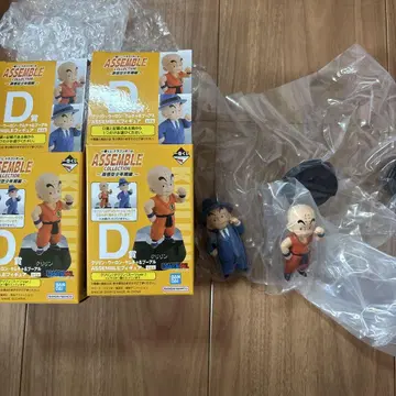 드래곤볼 assemble 컬렉션 제일복권 D상 크리링 2종 세트