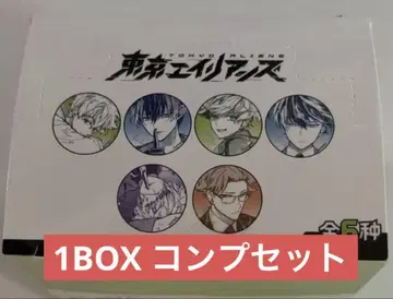 도쿄 에이리언즈 폭몽 중국 한정판 캔뱃지 BOX