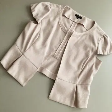 tocca 노카라 반팔 재킷