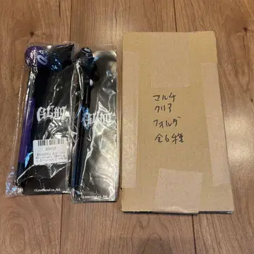 GLAY HISASHI 펜 vol.1&2 GiGO 멀티 클리어 폴더