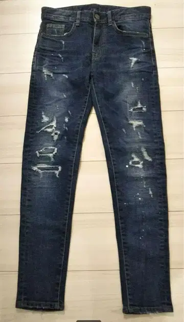 Retro Engine 데미지 데님 S