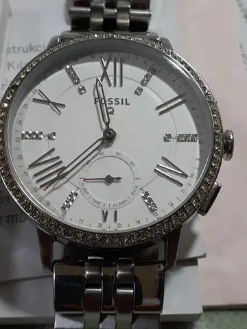 FOSSIL Q 여성용 손목시계 스톤 장식