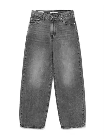[택 포함 새상품] Levi's 리바이스 배럴 레그 블랙 데님