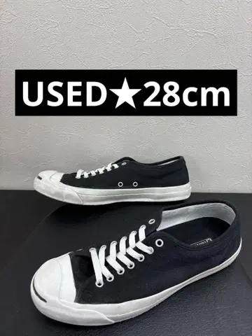 USED 잭 PURCELL 컨버스 잭파셀 캔버스 블랙