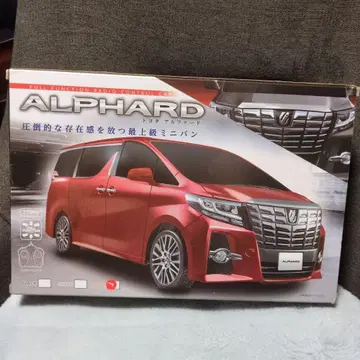 도요타 ALPHARD 무선 조종 자동차 레드