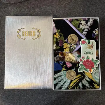 FEILER 손수건 3매 세트 기프트 박스 포장