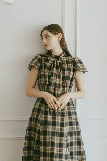 Ruimeme Fosette 드레스 navy check