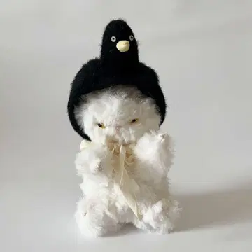 사테상 고양이 봉제 인형