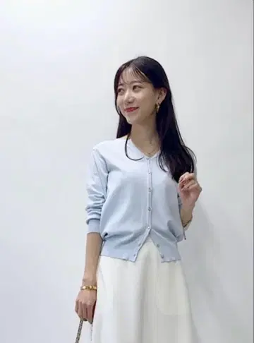 laboutiquebonbon 스카이블루 가디건