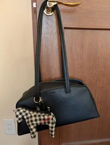BAGGU 리사이클 가죽 볼링 백, 새 상품급